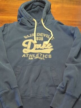 Duke Blue Devils Navy Pullover Hoodie - Duke Athletics